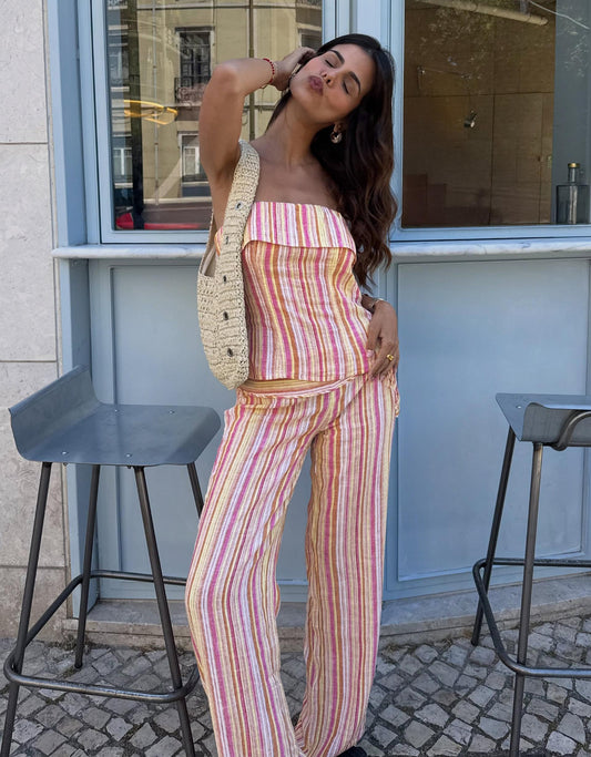 KAYLIVA - Striped pants